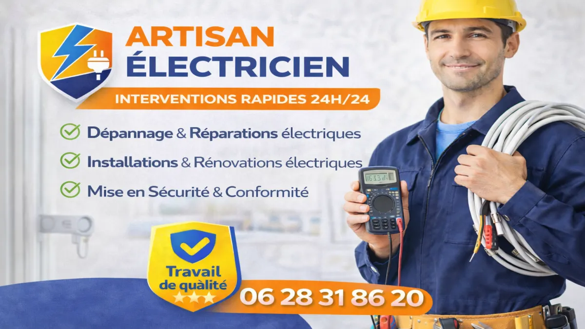 Artisan électricien à Arles pour dépannage électrique, installation et mise aux normes