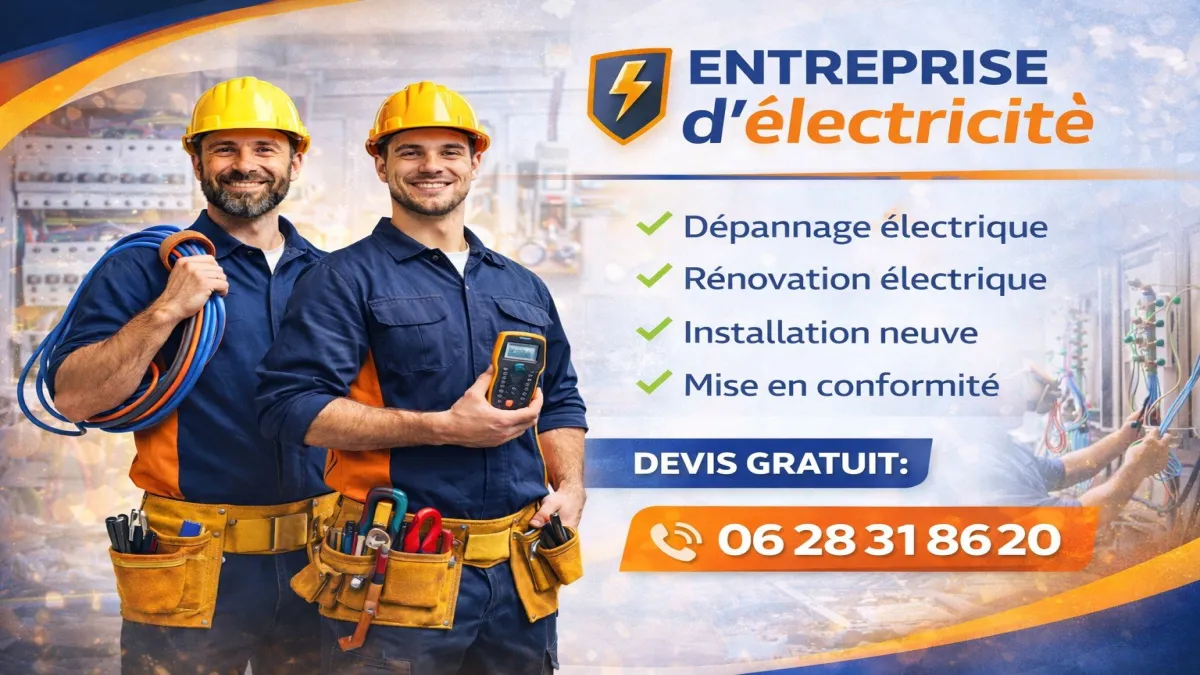 Entreprise d’électricité à Marseille 13005 pour installation, dépannage et travaux électriques